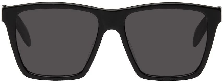 商品Alexander McQueen|Black Square Sunglasses,价格¥1924,第1张图片