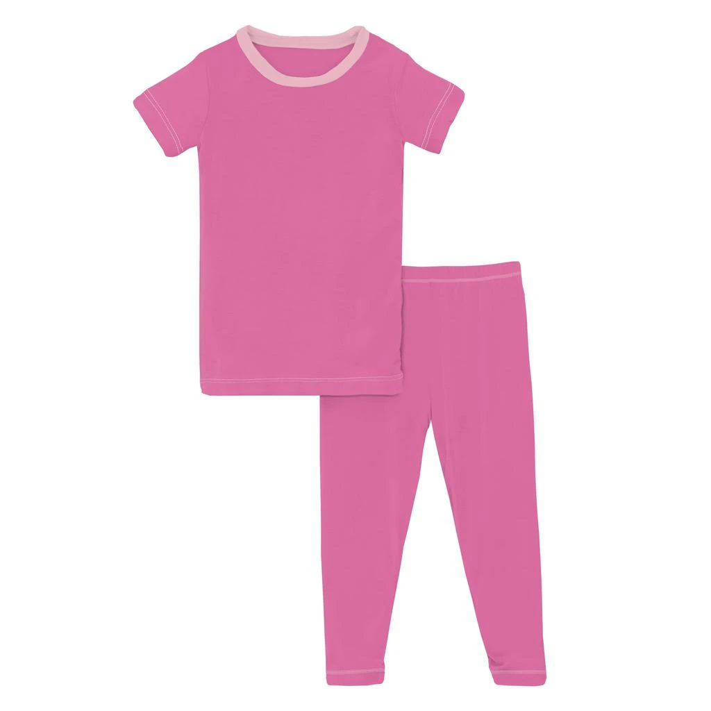 商品KicKee Pants|Short Sleeve Pajama Set (Toddler/Little Kids/Big Kids),价格¥228,第1张图片