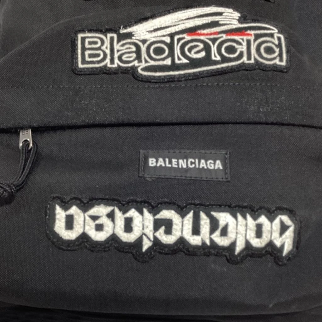 商品[二手商品] Balenciaga|Explorer Backpack with Patches in Black Polyamide,价格¥4656,第4张图片详细描述