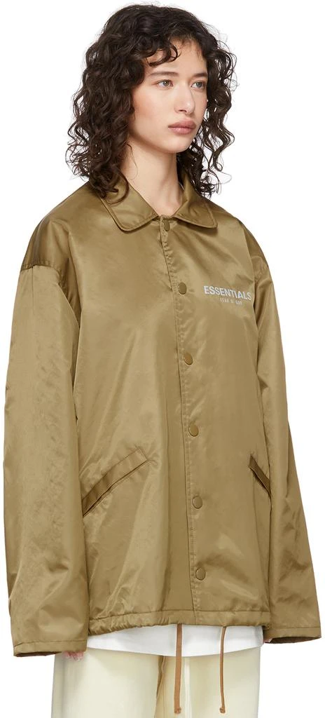 商品Essentials|Tan Logo Jacket,价格¥795,第2张图片详细描述