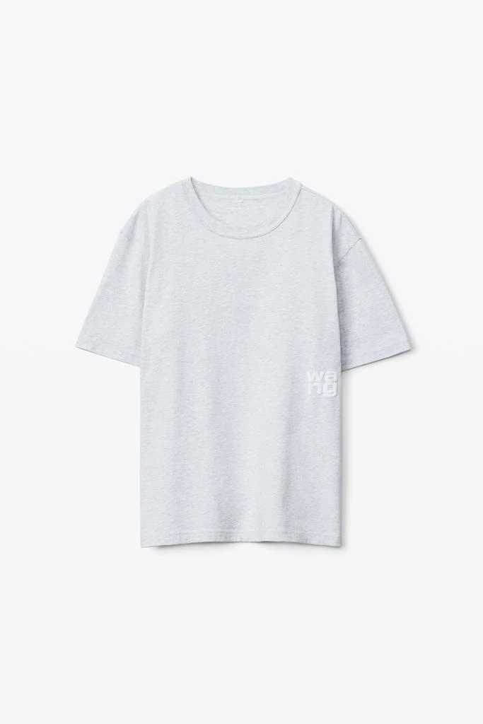 商品Alexander Wang|PUFF LOGO TEE IN COTTON JERSEY,价格¥1231,第3张图片详细描述