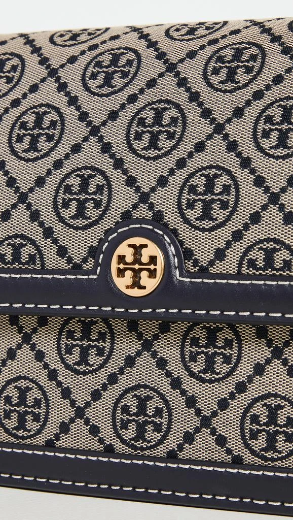 商品Tory Burch|Tory Burch T 交织字母提花织物单肩包,价格¥3562,第4张图片详细描述