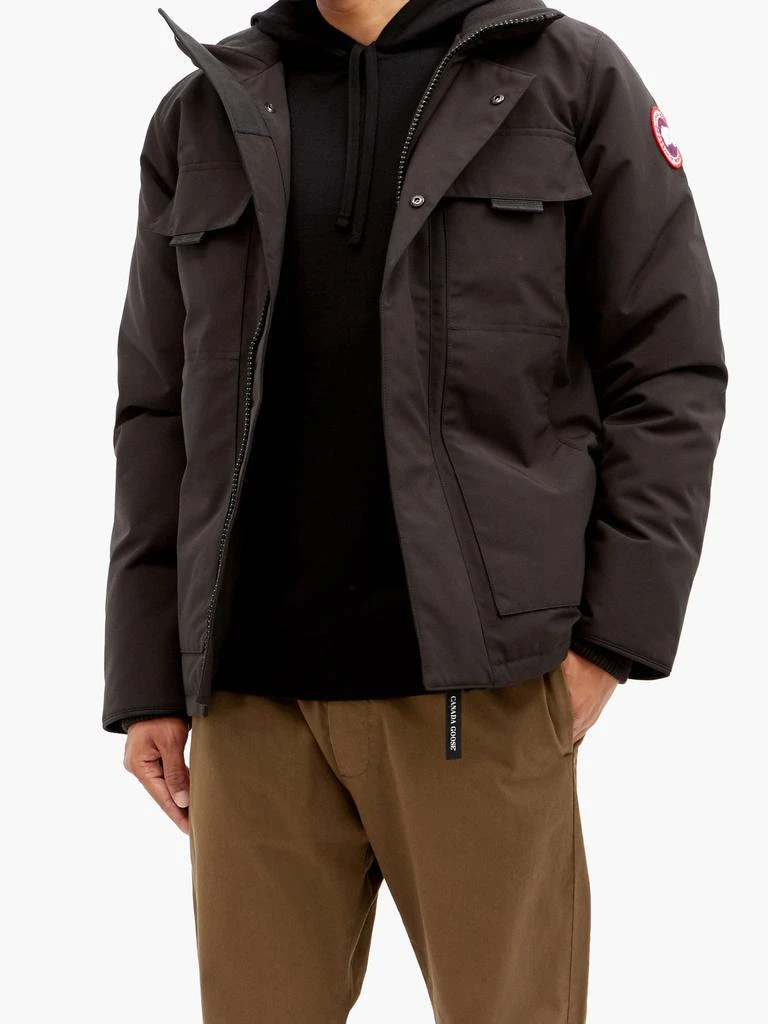 Amherst reflective-hood merino-blend hoodie 商品