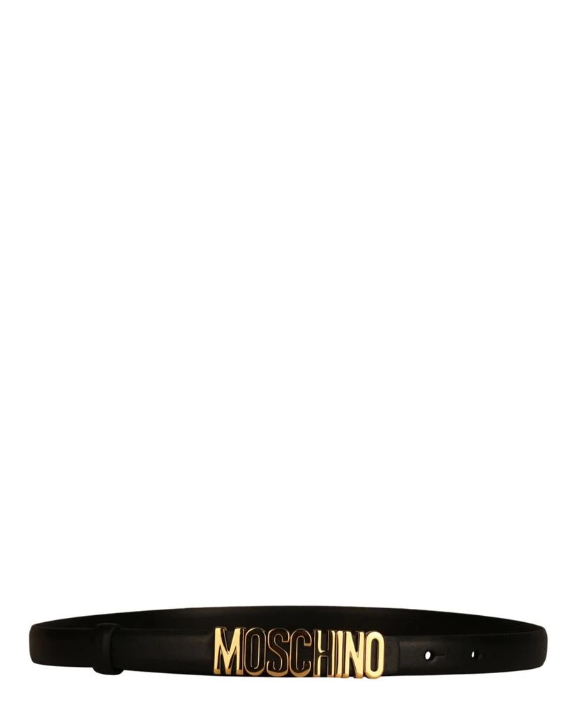 商品Moschino|Leather Logo Belt,价格¥1062,第1张图片