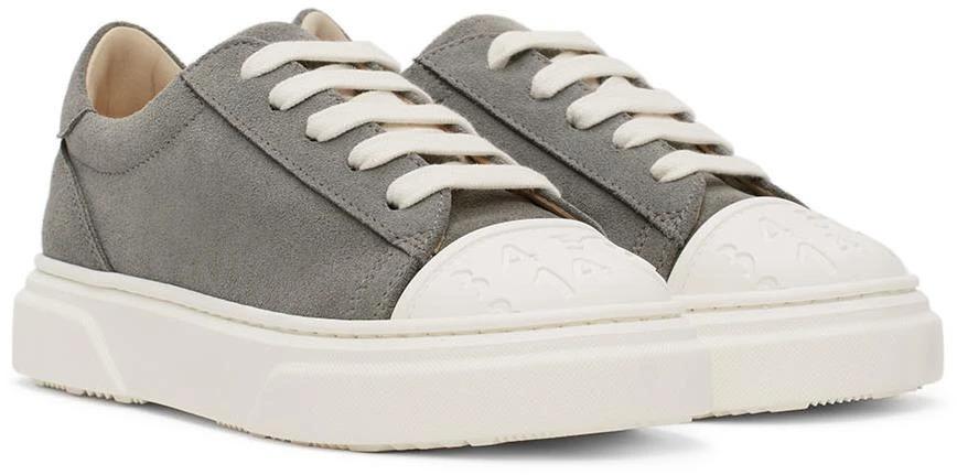 商品MAISON MARGIELA|Kids Grey Lace-Up Sneakers,价格¥1343,第4张图片详细描述