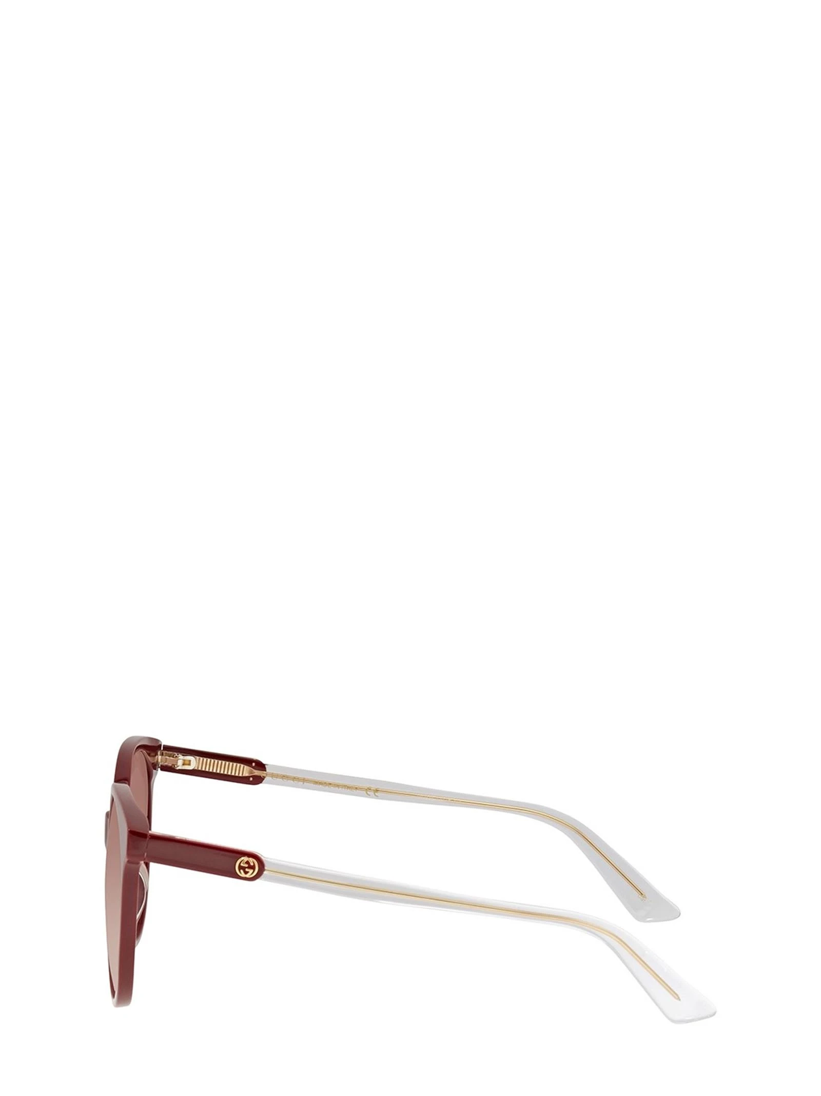 商品【商品预售7天】 Gucci|Gucci 女士太阳镜 GG0488S003 酒红色,价格¥1639,第4张图片详细描述