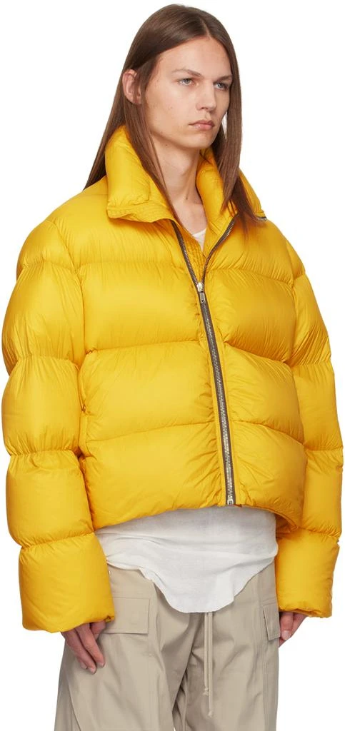 商品Rick Owens|黄色 Turtle 羽绒夹克,价格¥10292,第2张图片详细描述