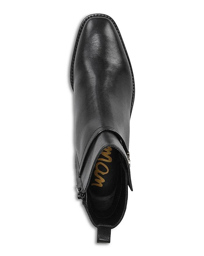 商品Sam Edelman|Women's Brawley Block Heel Booties,价格¥931,第3张图片详细描述