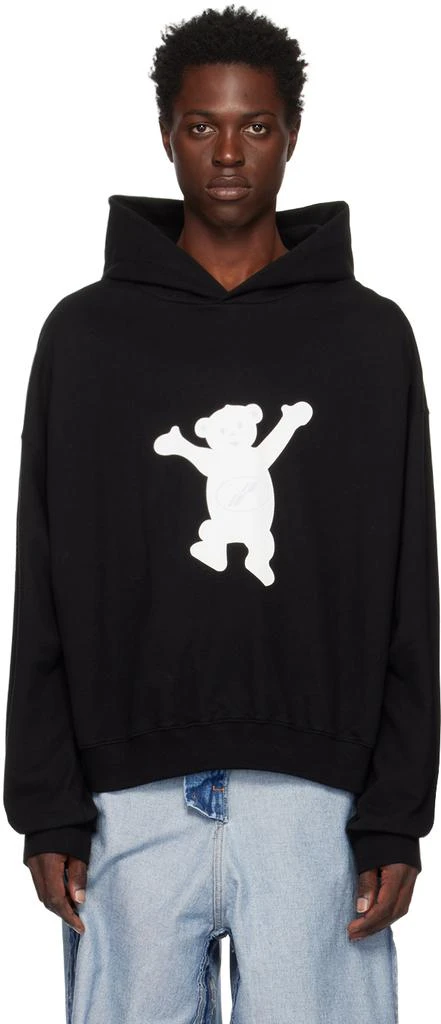 商品We11done|Black Teddy Hoodie,价格¥3614,第1张图片