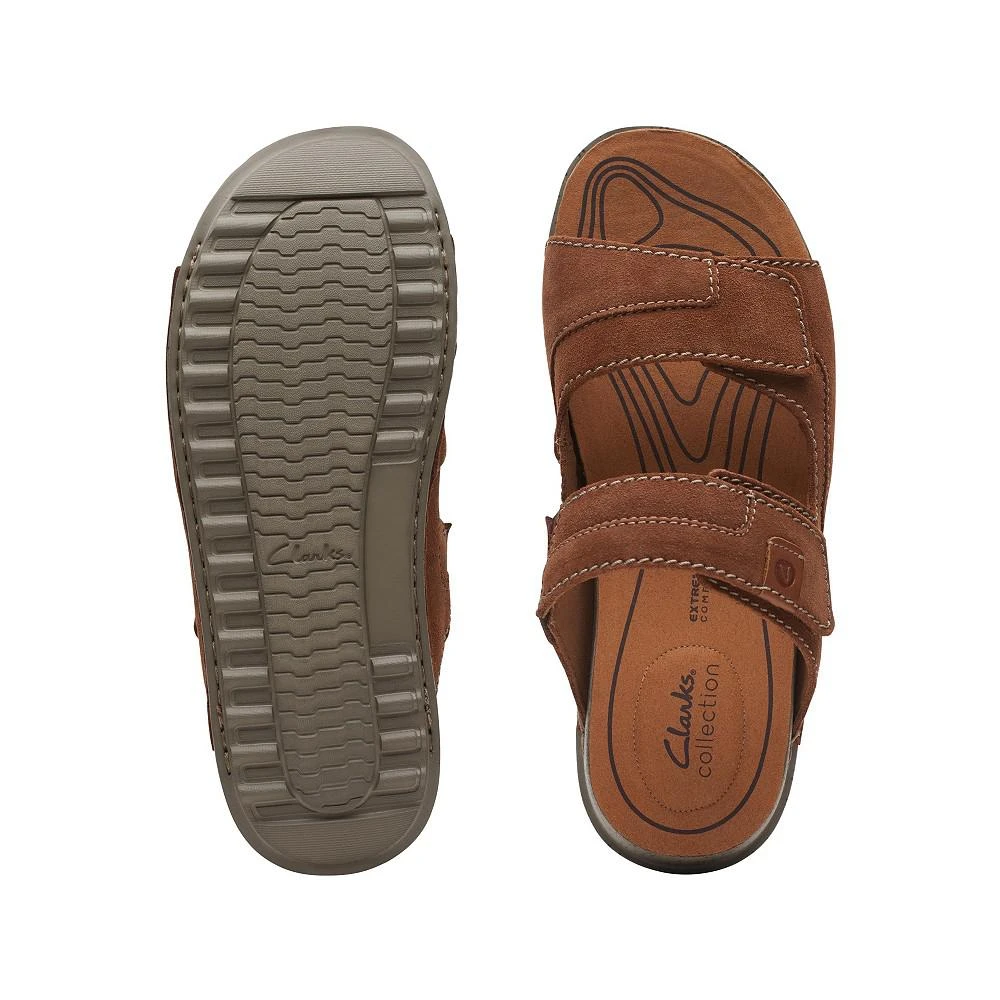 商品Clarks|Men's Crestview Easy Slide Sandals,价格¥509,第4张图片详细描述