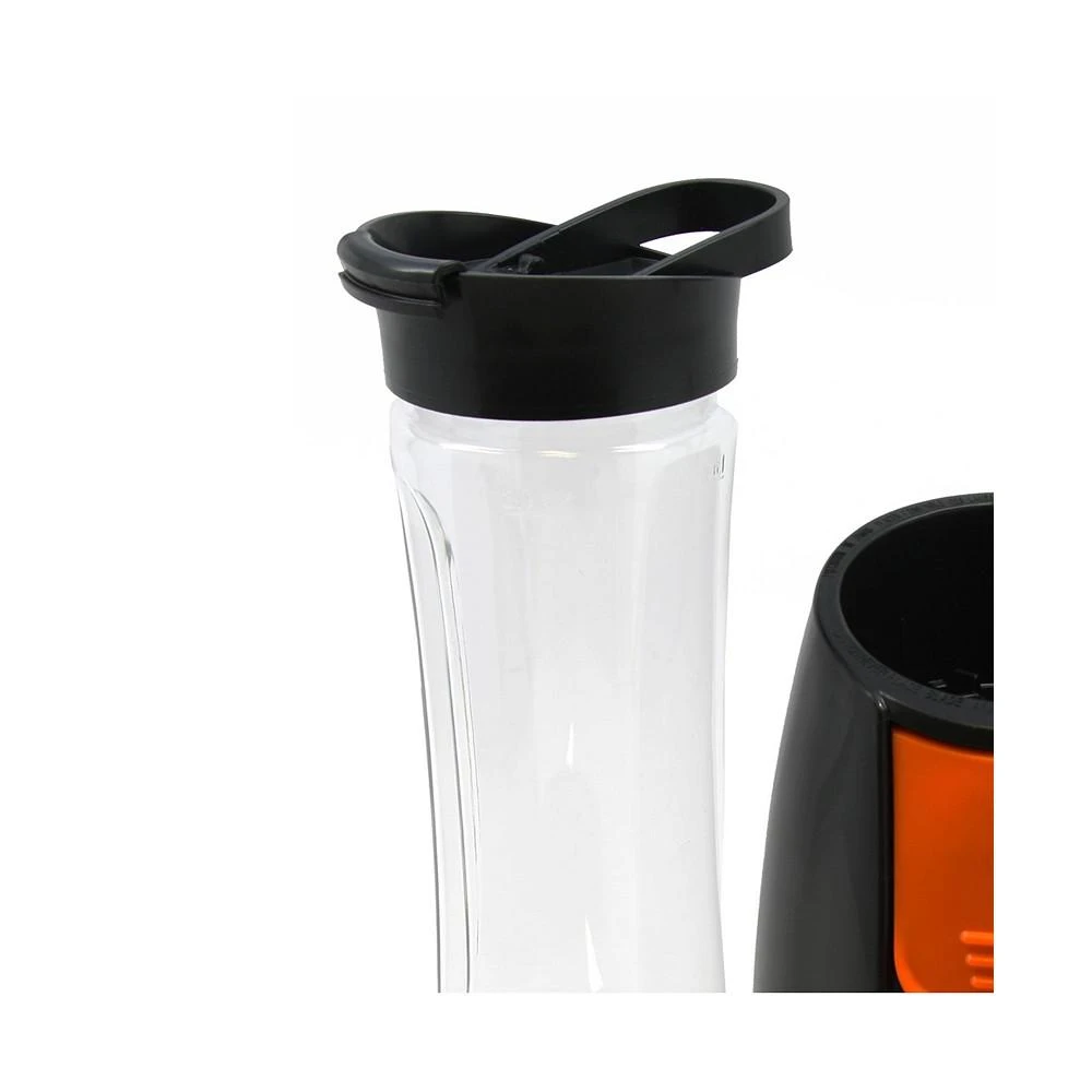 商品Brentwood Appliances|Brentwood Blend-To-Go Personal Blender in Black and Orange,价格¥373,第3张图片详细描述