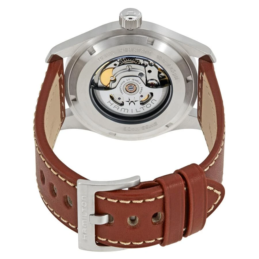 商品Hamilton|Khaki Field Automatic Black Dial Men's Watch H70555533,价格¥4081,第3张图片详细描述