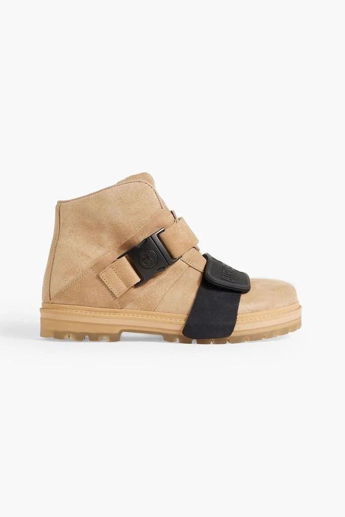 商品Rick Owens|Hancock Rotterhiker suede ankle boots,价格¥924,第1张图片