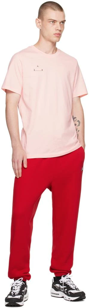商品Jordan|Red Brushed Lounge Pants,价格¥302,第4张图片详细描述