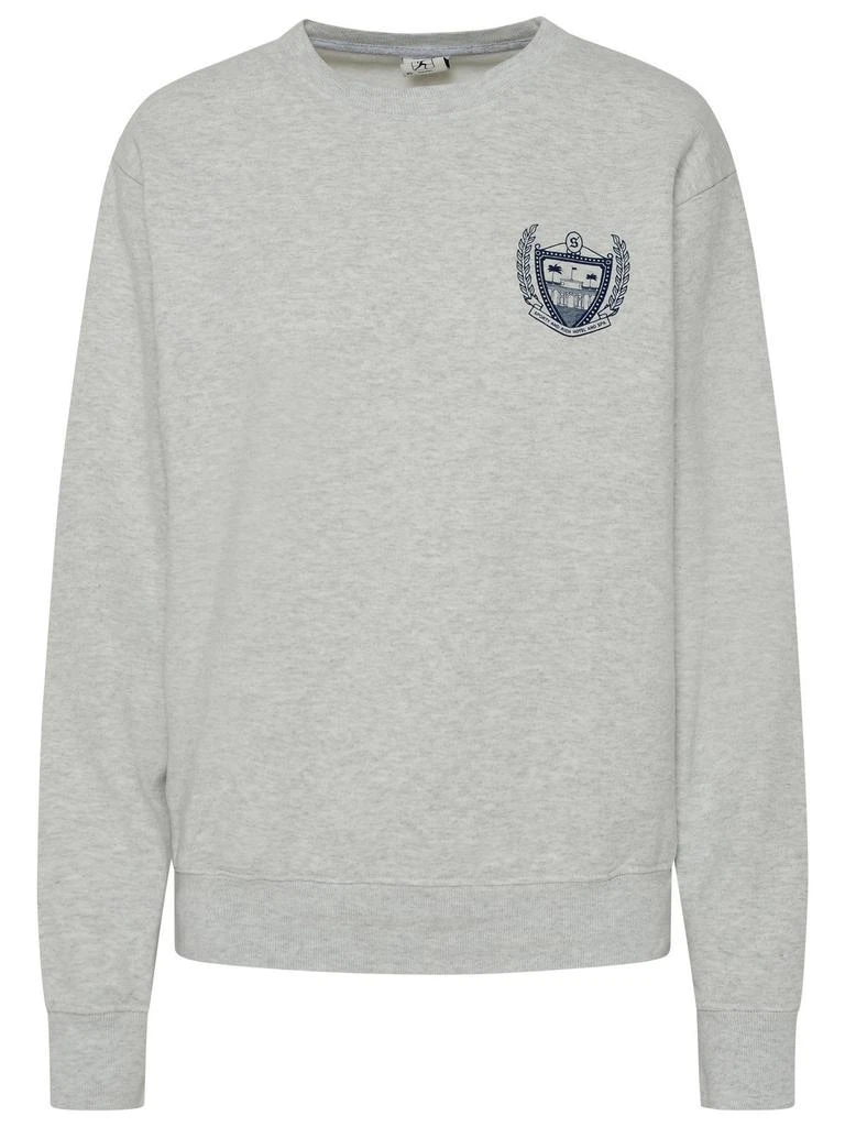 商品Sporty & Rich|Sporty & Rich Logo Print Crewneck Sweater,价格¥1662,第1张图片