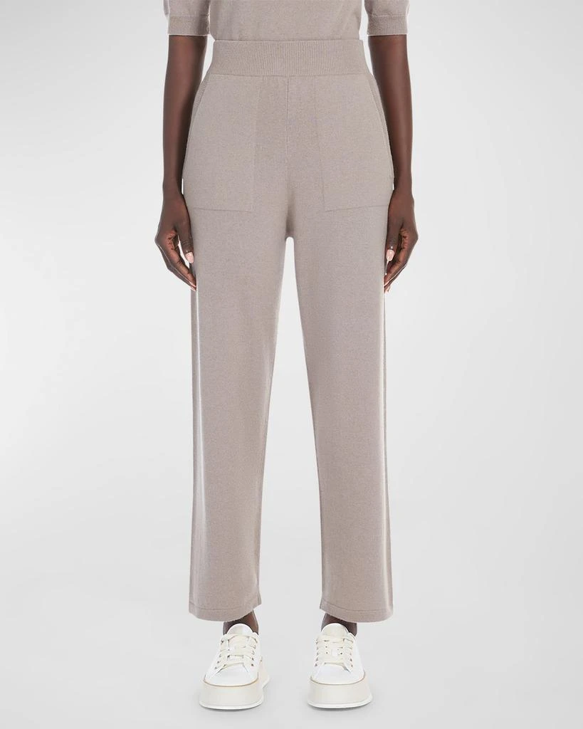 商品Max Mara|Ghiro Cropped Wool-Cashmere Pants,价格¥4359,第2张图片详细描述