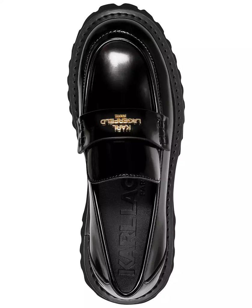 Karl Lagerfeld Paris new Loafer (Black Leather) 10M KARL LAGERFELD PARIS Women main image 4