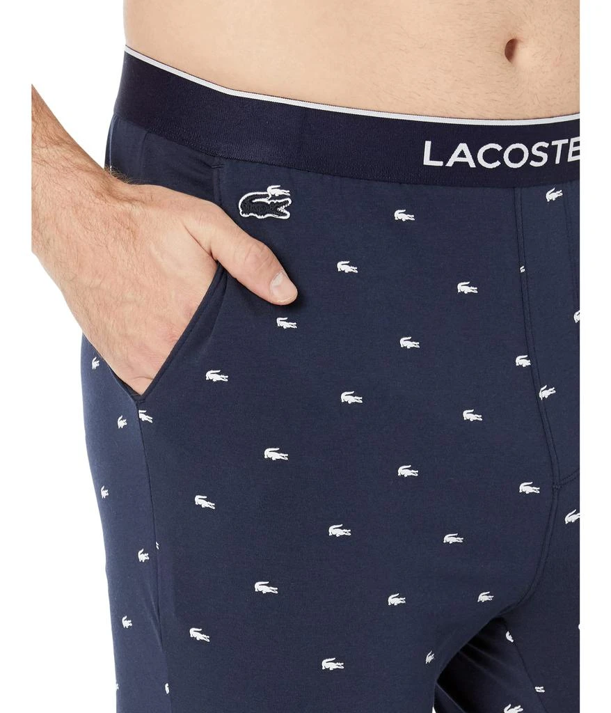 商品Lacoste|Printed Pajama Pants,价格¥306,第3张图片详细描述