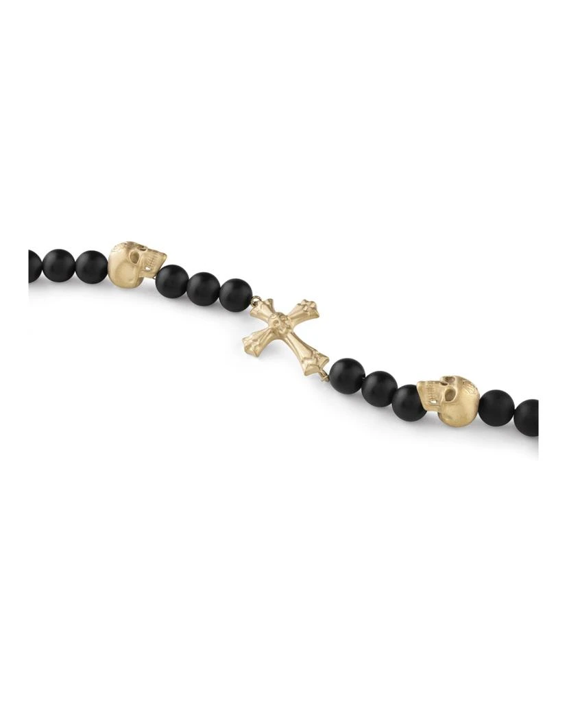 商品Philipp Plein|Whisper Onyx Beads Bracelet,价格¥1127,第2张图片详细描述