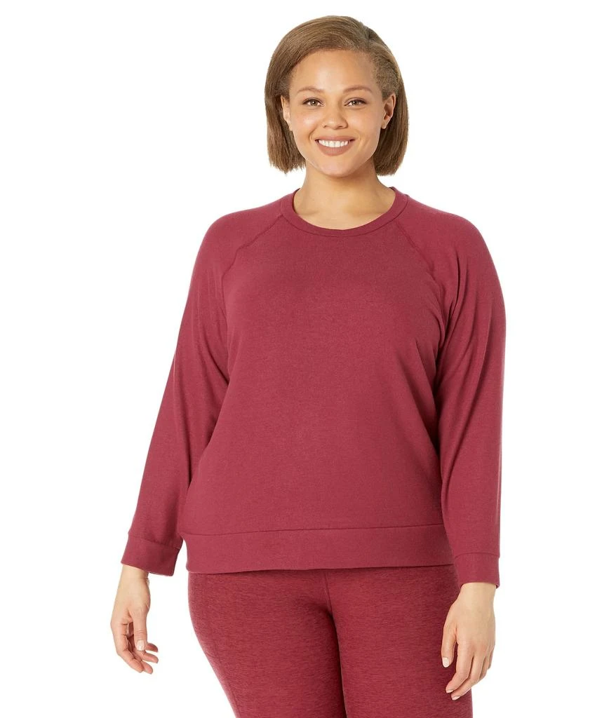 商品Beyond yoga|Plus Size Favorite Raglan Crew Pullover,价格¥233,第1张图片