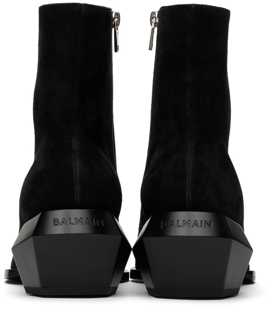 商品Balmain|Black Billy Boots,价格¥5869,第2张图片详细描述