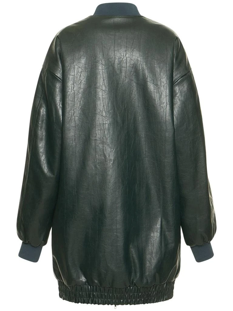 商品The Frankie Shop|Jesse Faux Leather Long Jacket,价格¥2617,第5张图片详细描述