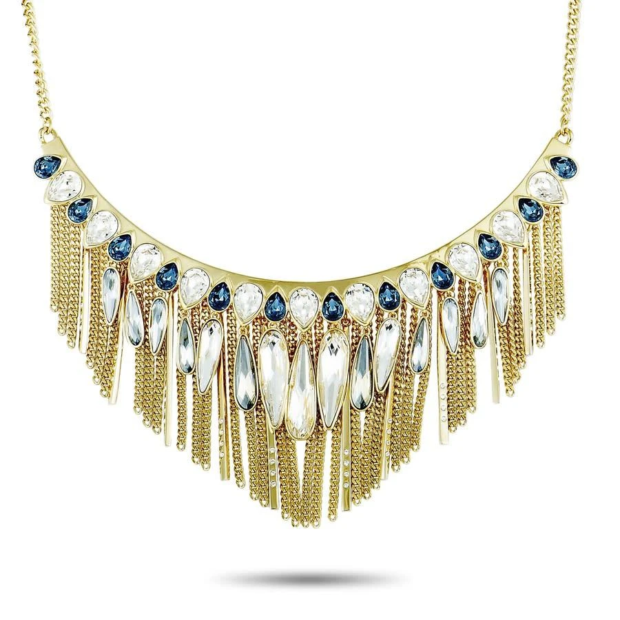 商品Swarovski|Gipsy Yellow Gold Plated Crystal Necklace,价格¥819,第1张图片