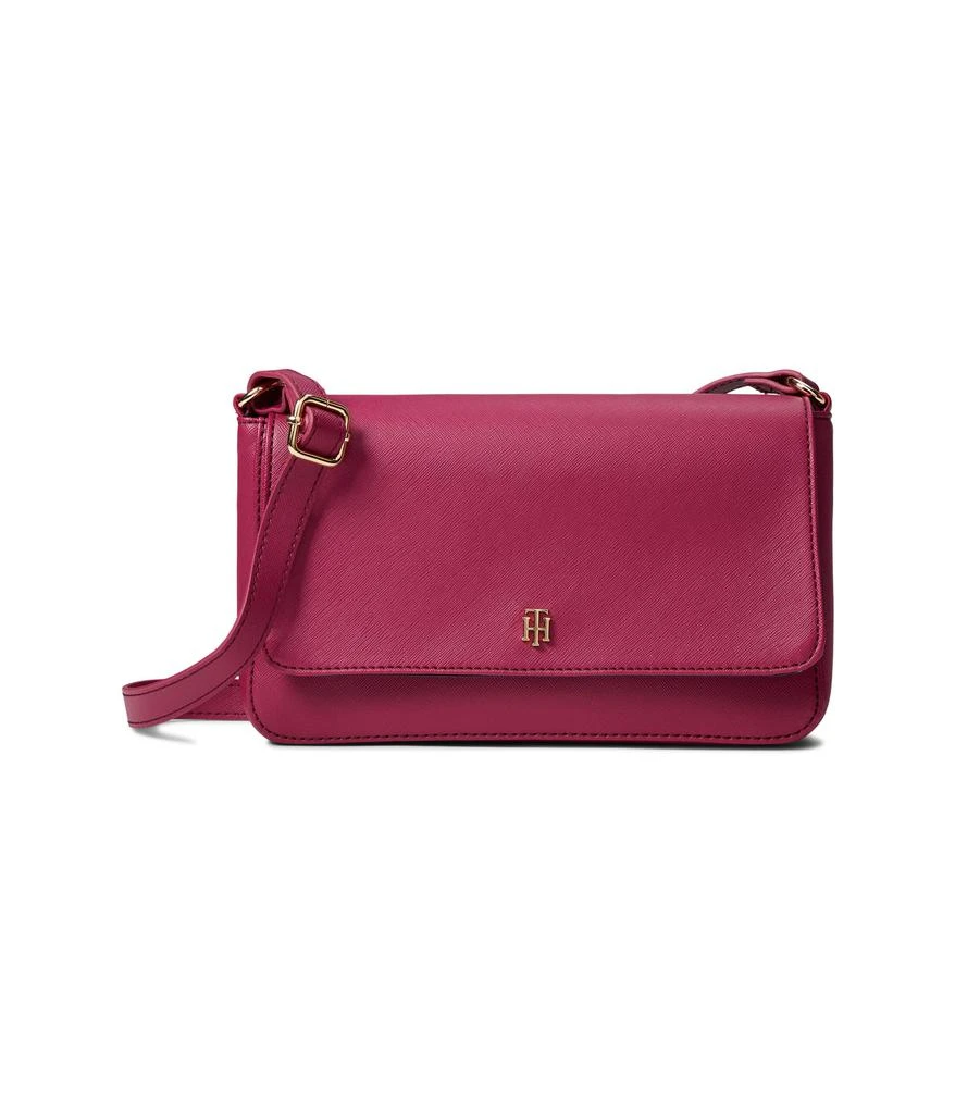 商品Tommy Hilfiger|Beth II Flap Crossbody Saffiano PVC,价格¥412,第1张图片