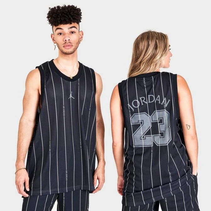 商品Jordan|Jordan Essentials All-Over Print Basketball Jersey,价格¥76,第1张图片