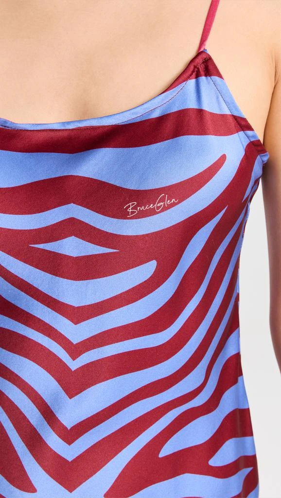 商品BruceGlen|Blue Zebra Slip Dress,价格¥730,第5张图片详细描述
