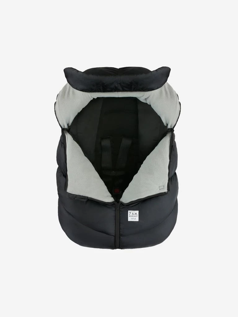 商品7AM Enfant|7AM Enfant Baby Car Seat Cocoon in Black (H: 94cm W: 51cm D: 5cm),价格¥606,第4张图片详细描述