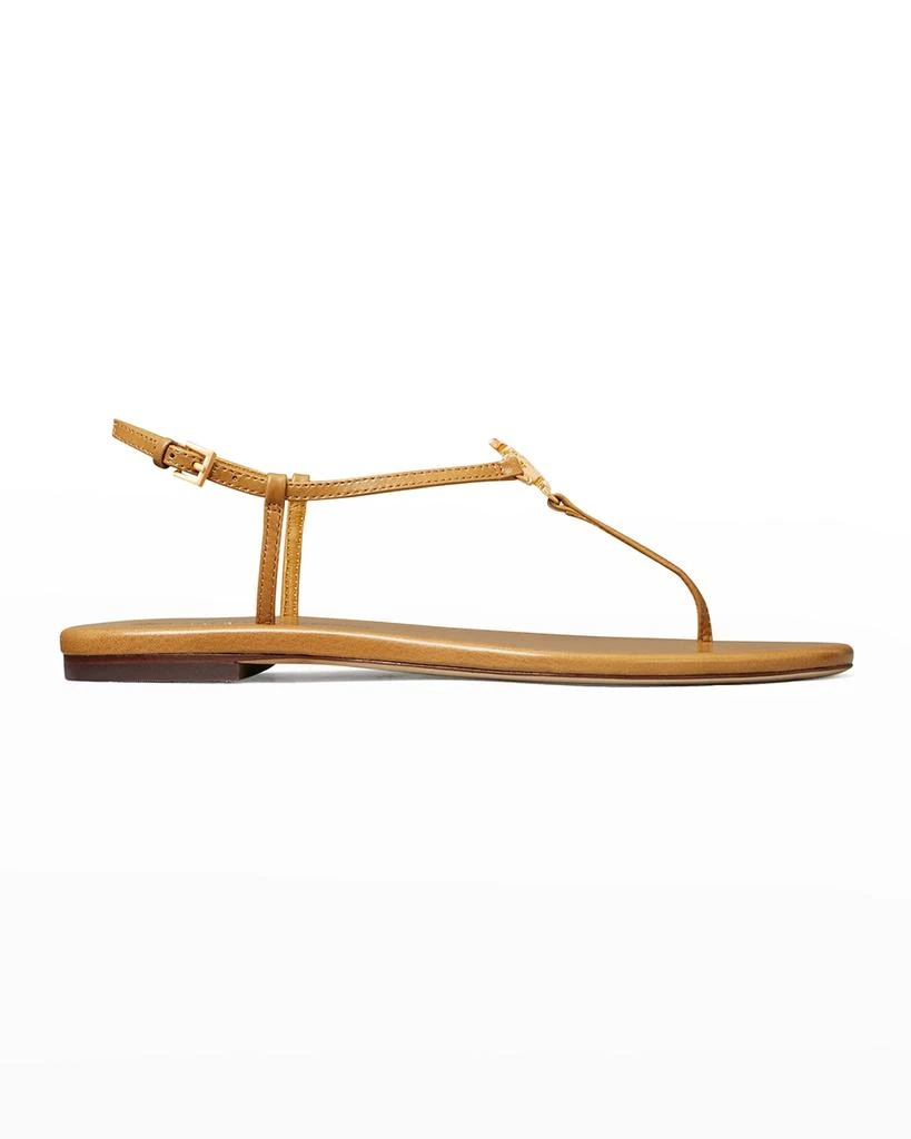 商品Tory Burch|Capri T-Strap Medallion Slingback Sandals,价格¥687,第1张图片