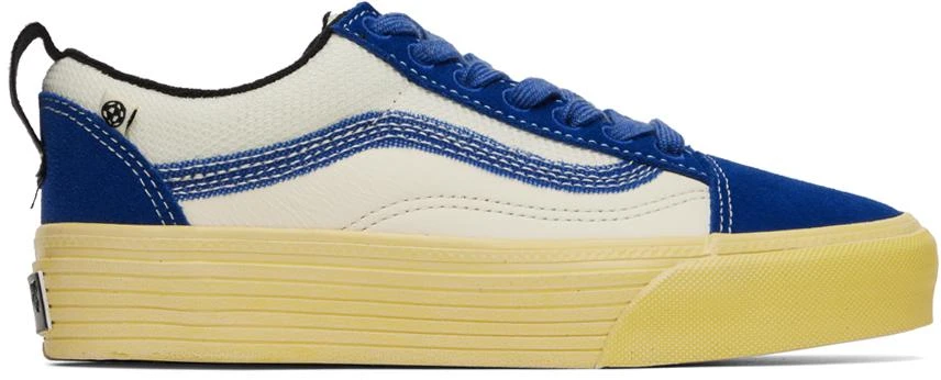 商品Vans|Blue Old Skool Split Sneakers,价格¥287,第1张图片