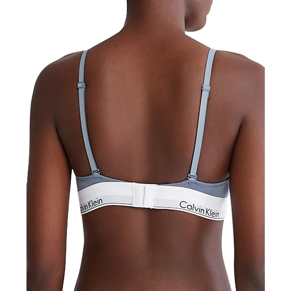 Calvin Klein Modern Cotton Lightly Lined Triangle Bralette QF5650 2