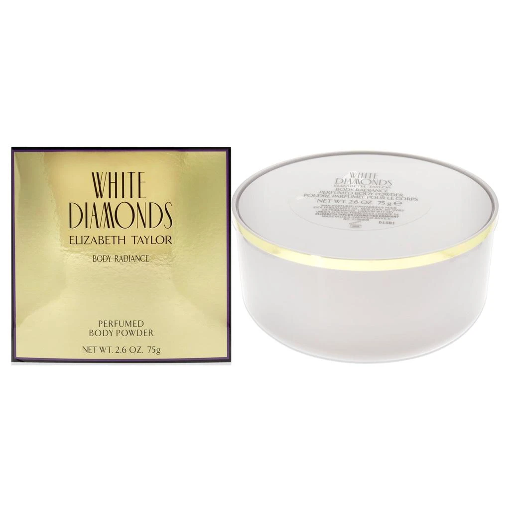 商品Elizabeth Taylor|Elizabeth Taylor White Diamonds For Women 2.6 oz Perfumed Body Powder,价格¥168,第1张图片