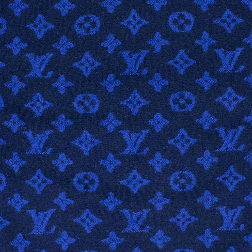 商品Louis Vuitton|Louis Vuitton Full Monogram Blue Jacquard Crew Neck,价格¥6943,第2张图片详细描述