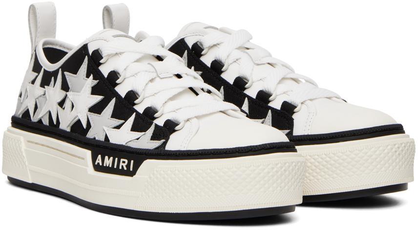 商品AMIRI|Black Stars Court Low-Top Sneakers,价格¥4387,第6张图片详细描述