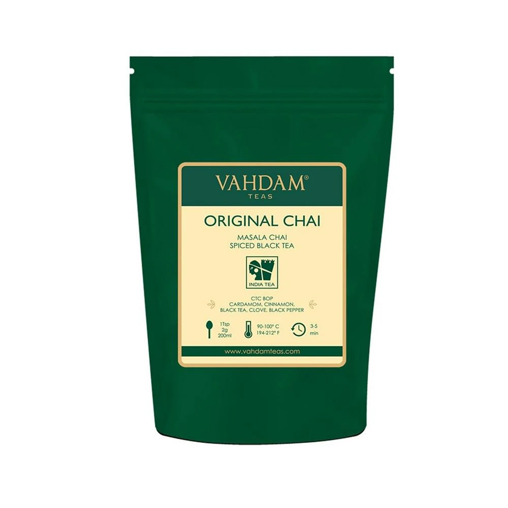 商品Vahdam Teas|India's Original Masala Chai Tea, 100% Natural Spices 100 Servings,价格¥149,第1张图片