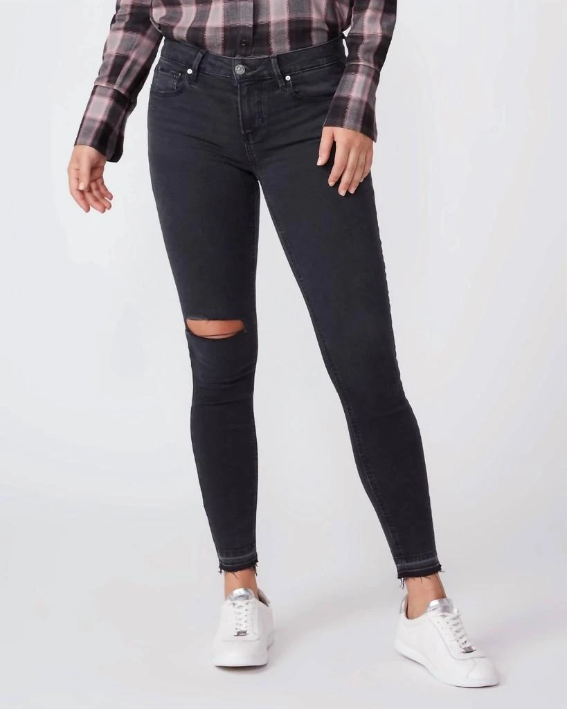 商品Paige|Verdugo Ankle Undone Hem In Night Owl Destructed,价格¥303,第1张图片
