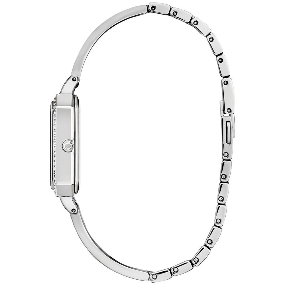 商品Citizen|Eco-Drive Women's Crystal Stainless Steel Bangle Bracelet Watch 23mm,价格¥1391,第4张图片详细描述