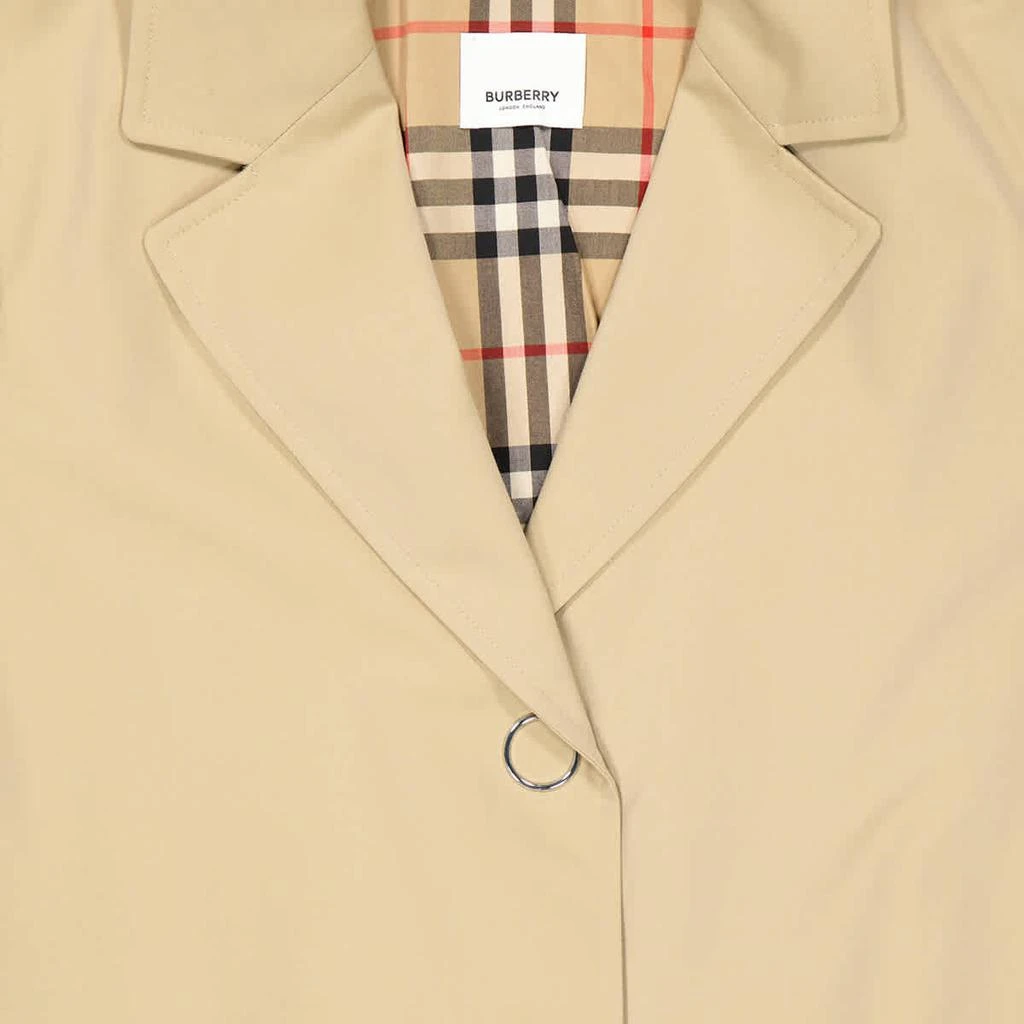商品Burberry|Burberry经典格纹女士风衣外套,价格¥9147,第3张图片详细描述