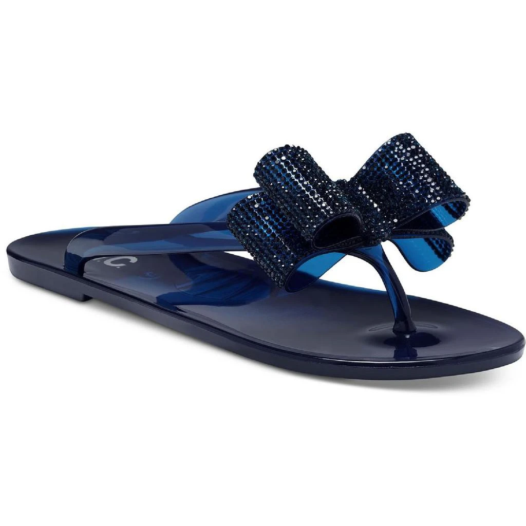 商品INC International|INC Womens Madena Jelly Thong Flip-Flops,价格¥45-¥74,第1张图片