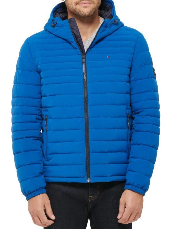 商品Tommy Hilfiger|Hooded Puffer Jacket,价格¥1138,第1张图片