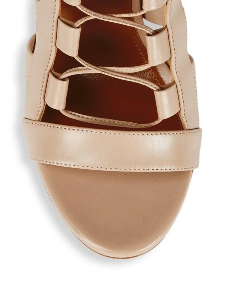 商品Aquazzura|Leather Stiletto Pumps,价格¥1183,第3张图片详细描述