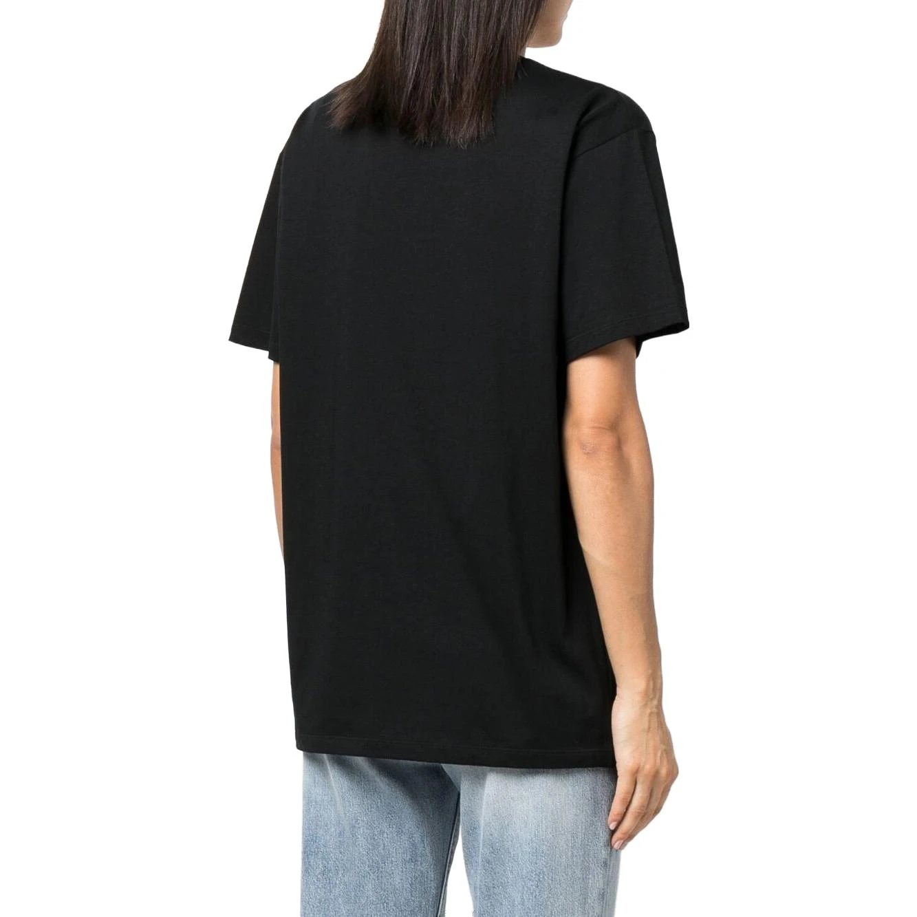 商品[国内直发] Gucci|/古驰 SS23 Logo字母印花短袖T恤 女款 黑色,价格¥4776,第4张图片详细描述