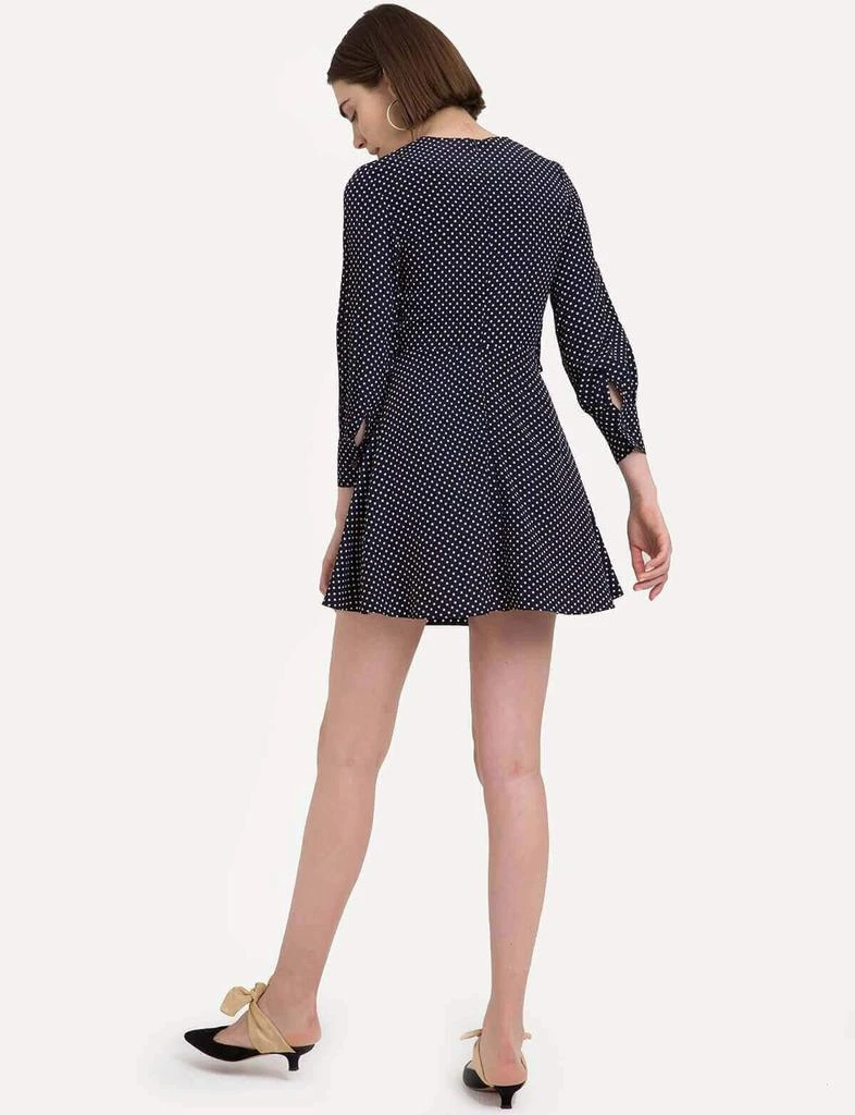 商品Pixie Market|Lima Polka Dot Wrap Tie Front Dress,价格¥444,第3张图片详细描述