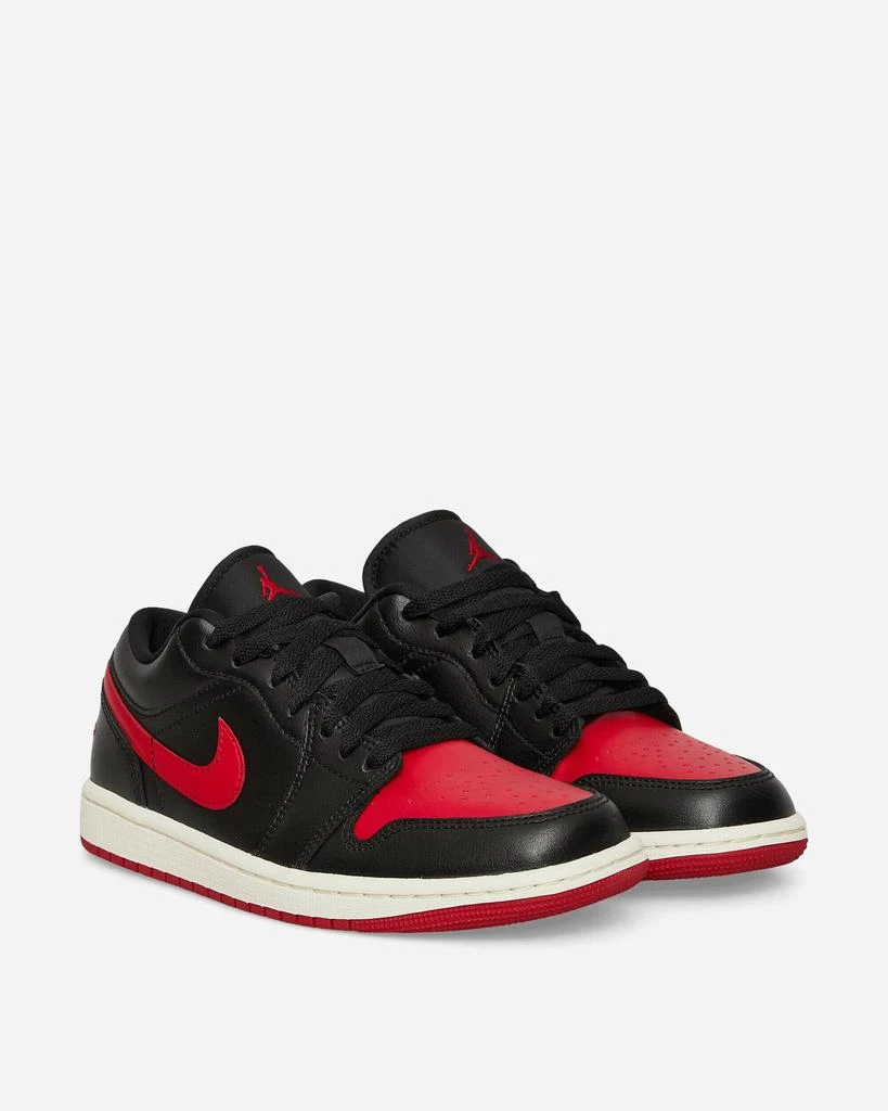 商品Jordan|WMNS Air Jordan 1 Low Sneakers Black / Gym Red,价格¥538,第3张图片详细描述