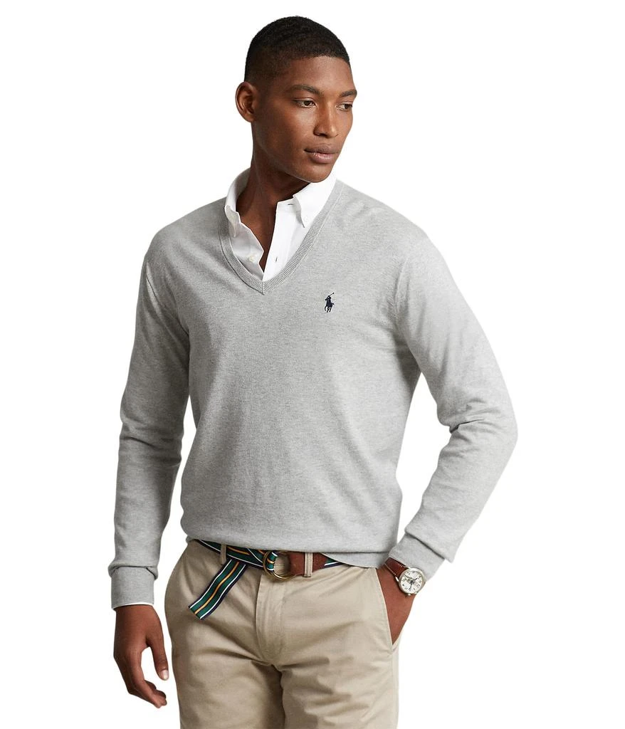 商品Ralph Lauren|Cotton V-Neck Sweater,价格¥775,第1张图片