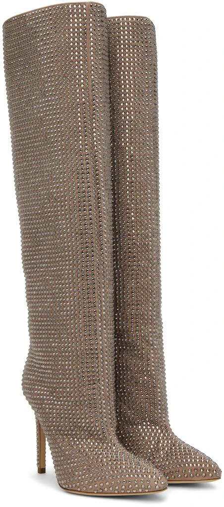 商品Paris Texas|Taupe Holly Tall Boots,价格¥4529,第4张图片详细描述