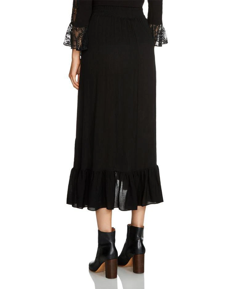商品Maje|Jonala Ruffled Midi Skirt,价格¥1092,第2张图片详细描述